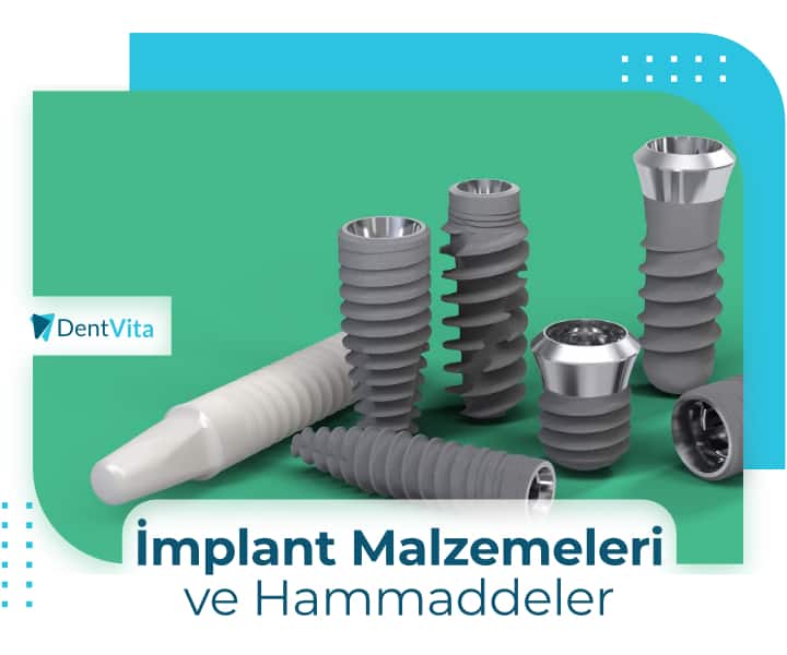 implant malzemeleri ve hammaddeler